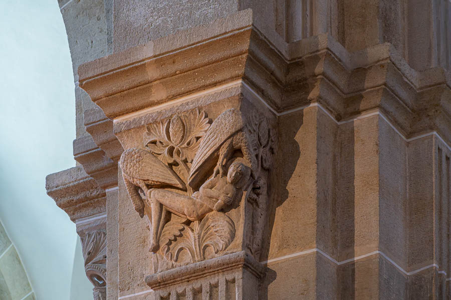 Autun, cathédrale : chapiteau