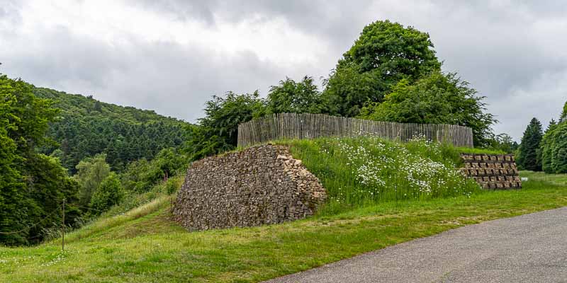 Bibracte : porte du Rebout
