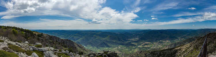 Point de vue du Caroux