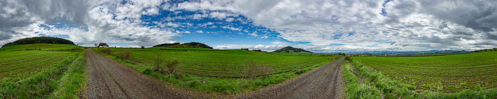 Paysage du Velay, entre Concis et Aunac