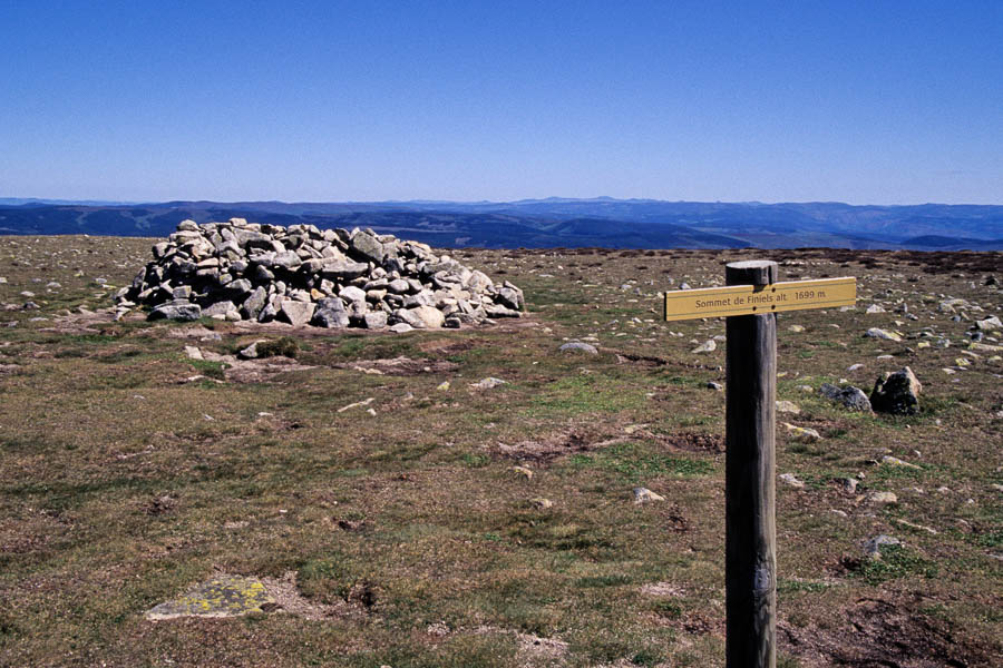 Mont Lozère : sommet de Finiels