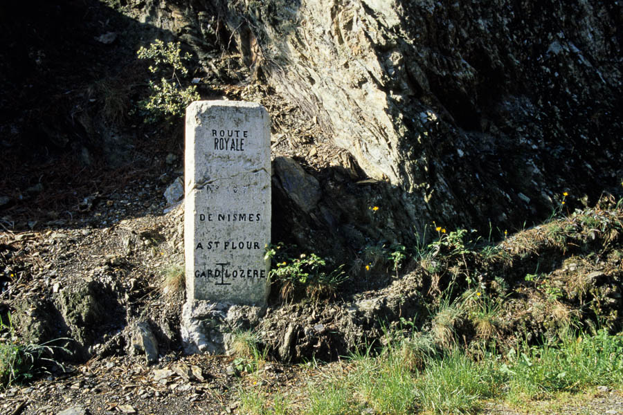 Col de Saint-Pierre : borne