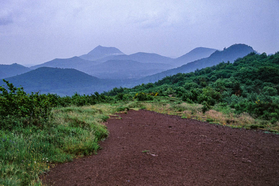 Puy de Jumes, 1161 m : vue vers le sud
