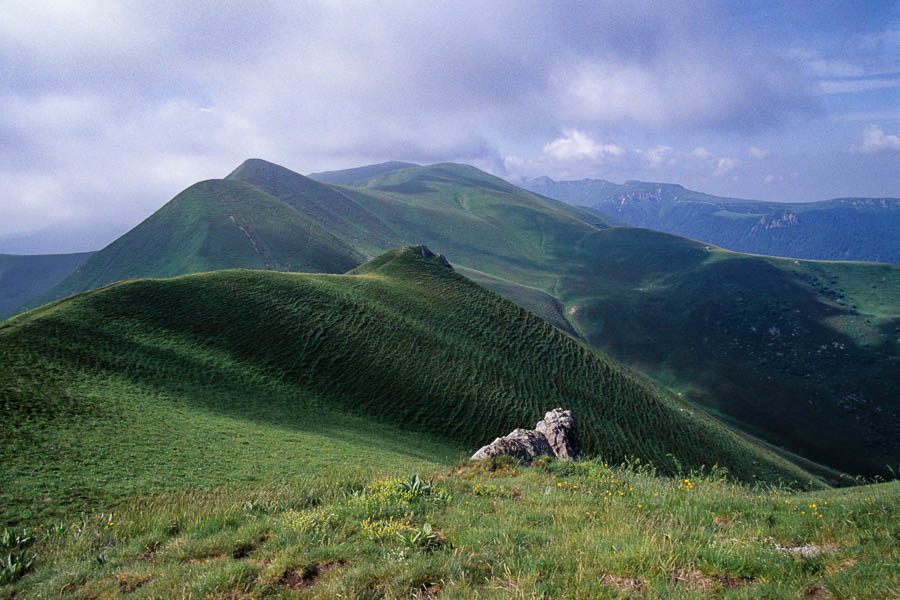 Puy de la Tache : vue sud