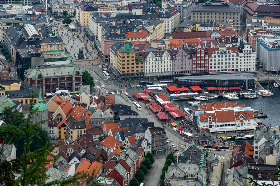 Marché aux poissons de Bergen