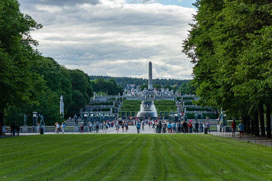 Oslo : parc Vigeland