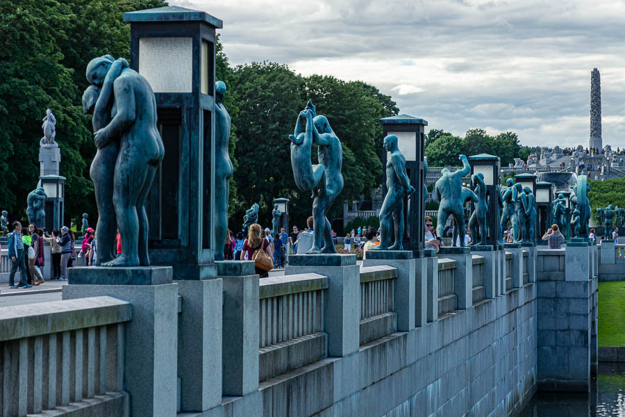 Oslo : parc Vigeland