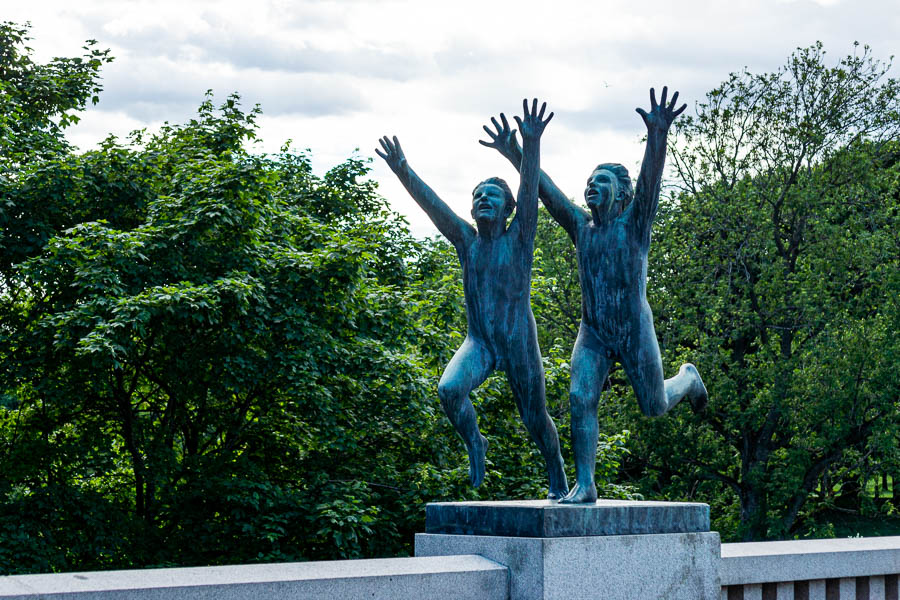 Oslo : parc Vigeland