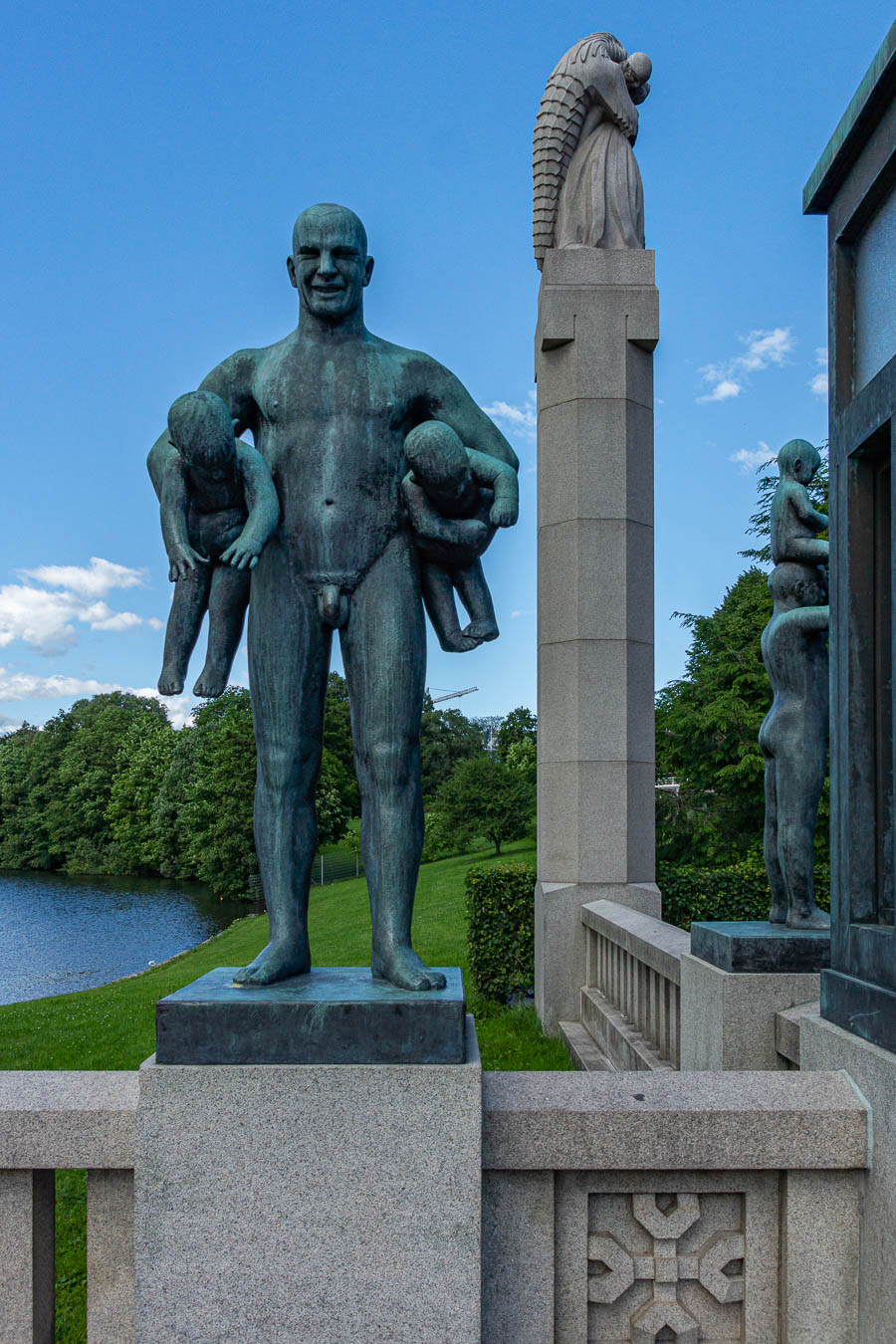 Oslo : parc Vigeland