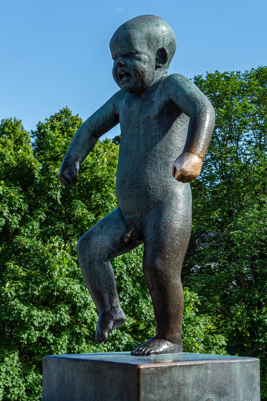 Oslo, parc Vigeland : « Sinnataggen »