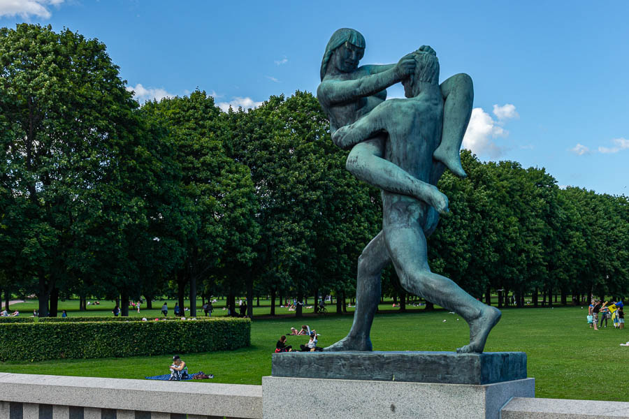 Oslo : parc Vigeland