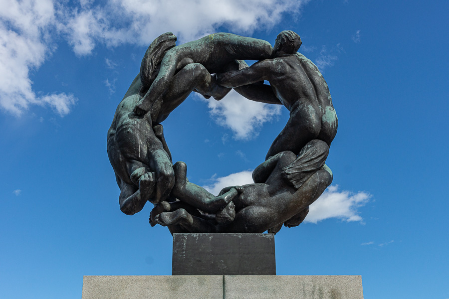 Oslo : parc Vigeland