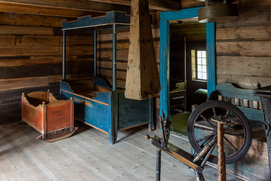 Oslo, Norsk Folkemuseum : maison de Rogaland, 17e