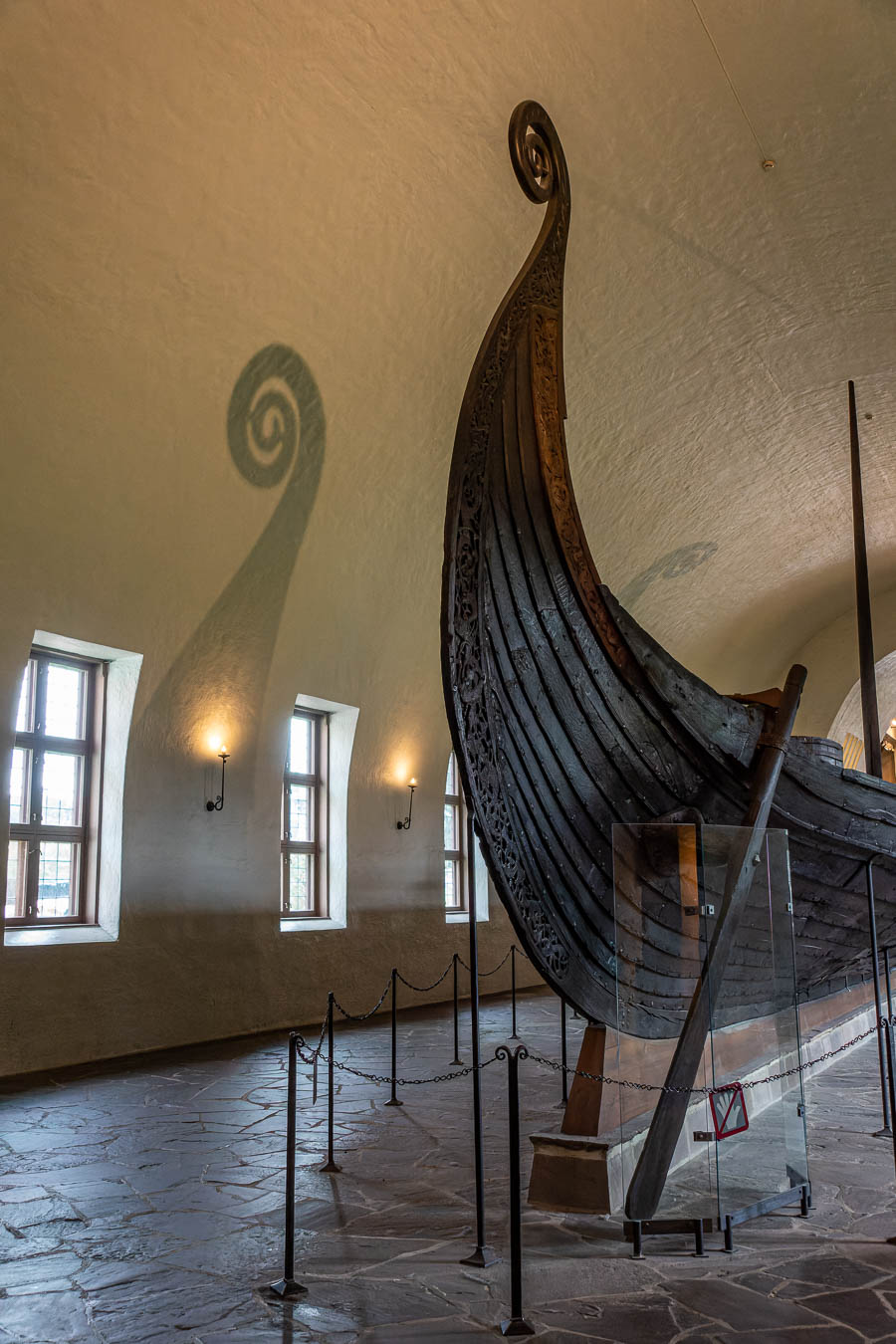 Oslo, Vikingskipshuset : bateau d'Oseberg
