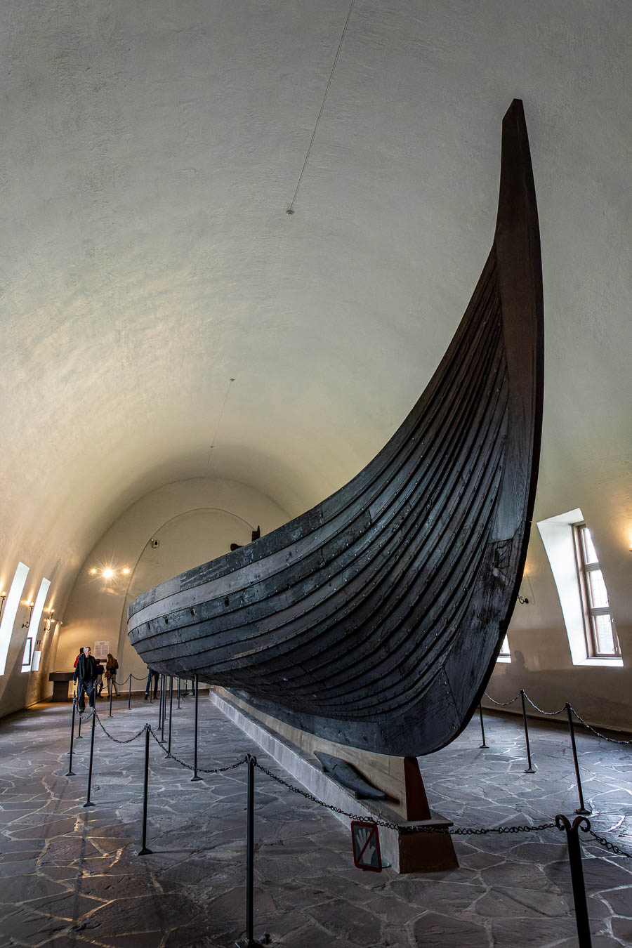 Oslo, Vikingskipshuset : bateau de Gokstad