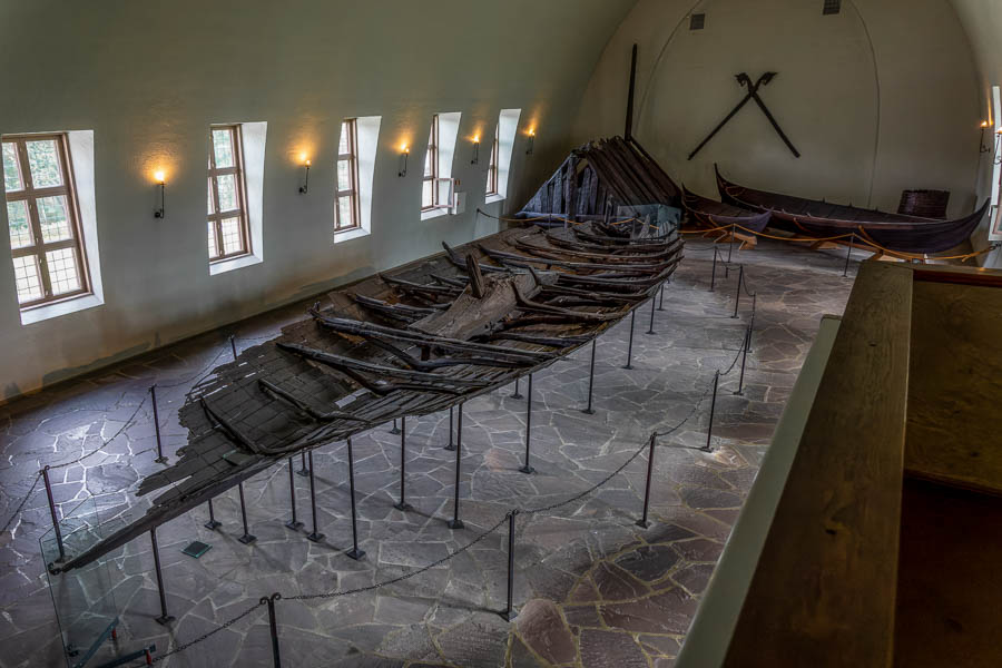 Oslo, Vikingskipshuset : bateau de Tune