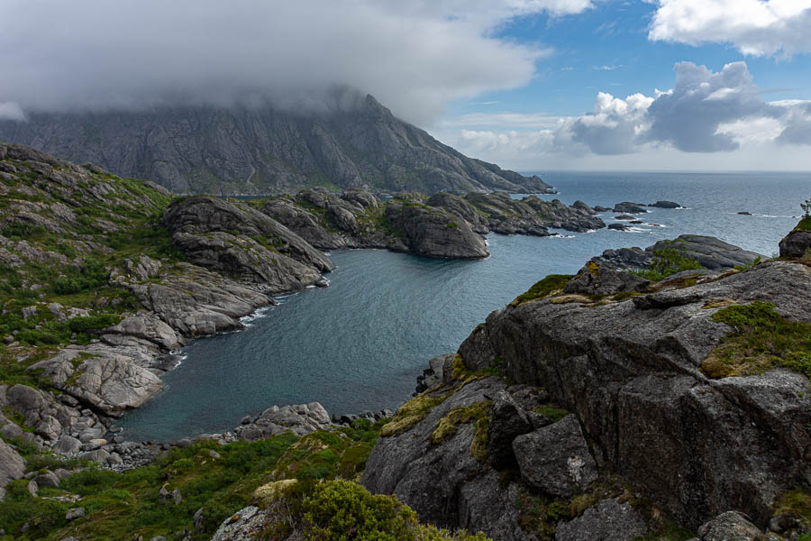 Côte entre Nesland et Nusfjord