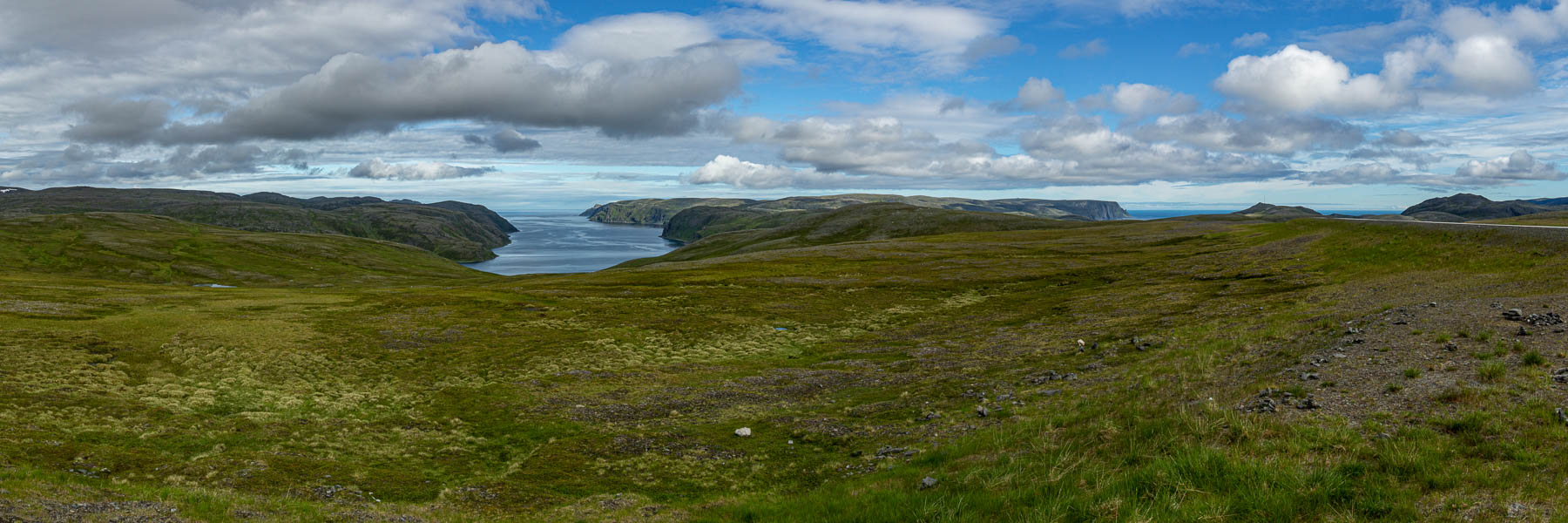 Fjord près du cap Nord