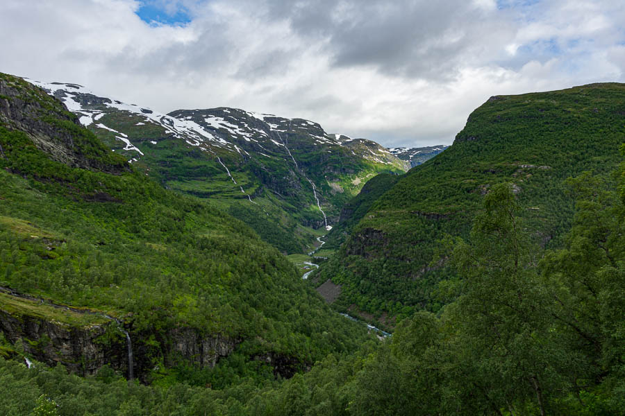 Vallée entre Myrdal et Flåm