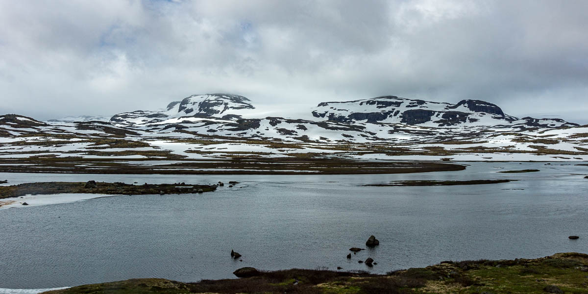 Finsevatnet et Hardangerjøkulen