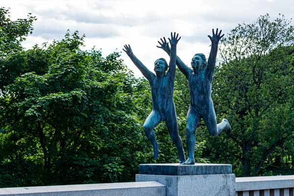 Oslo : parc Vigeland