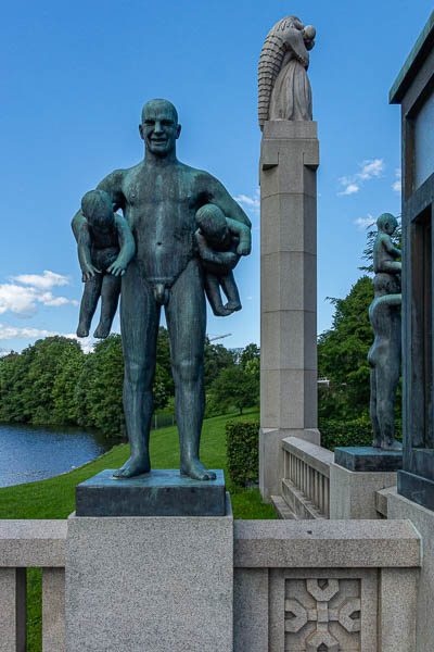 Oslo : parc Vigeland