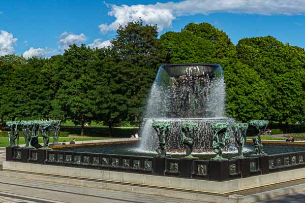 Oslo : parc Vigeland