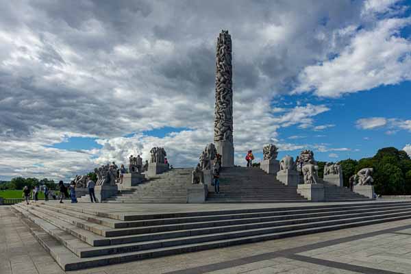 Oslo : parc Vigeland