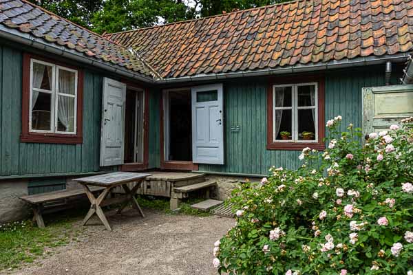 Oslo, Norsk Folkemuseum : maison de ville, 1850