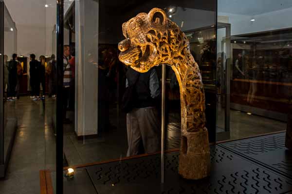 Oslo, Vikingskipshuset : bateau d'Oseberg