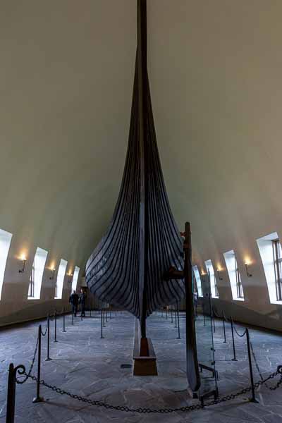 Oslo, Vikingskipshuset : bateau de Gokstad