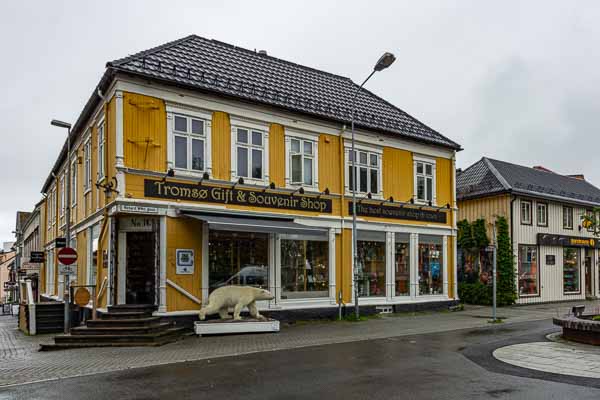 Tromsø : boutique de souvenirs