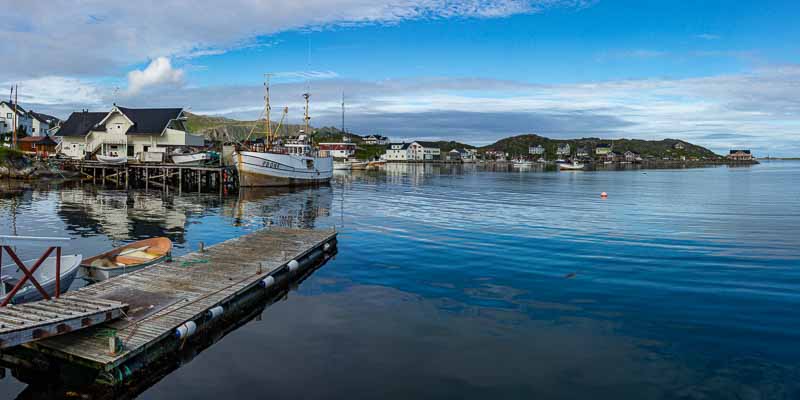 Gjesvær : bateau de pêche