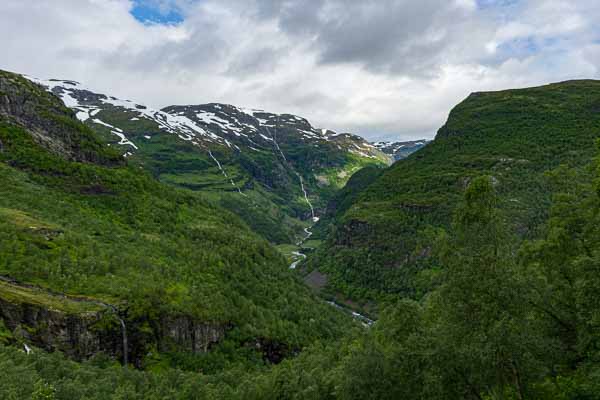 Vallée entre Myrdal et Flåm