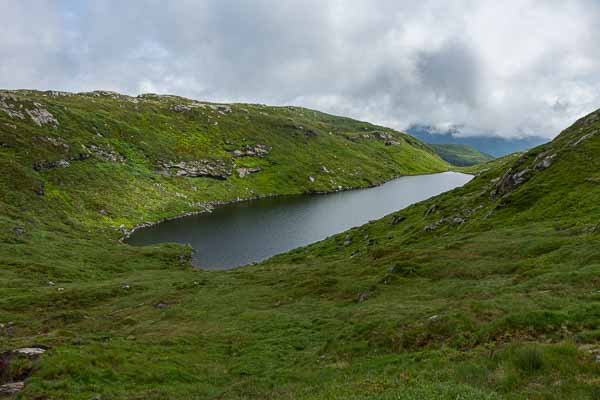 Montagnes de Bergen : Borgavatnet