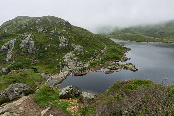 Montagnes de Bergen : Øvre Jordalsvatnet