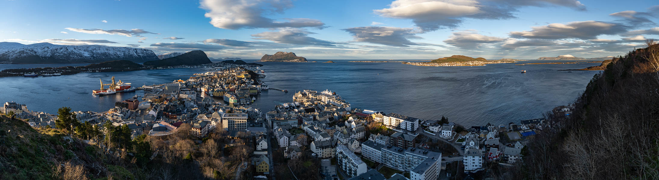 Ålesund depuis Fjellstua