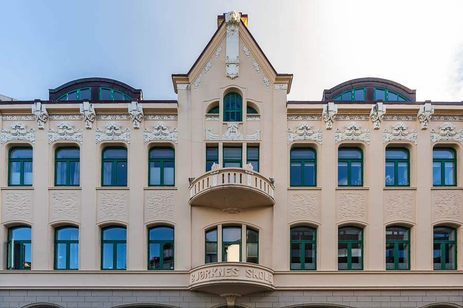 Ålesund : immeuble Jugendstil