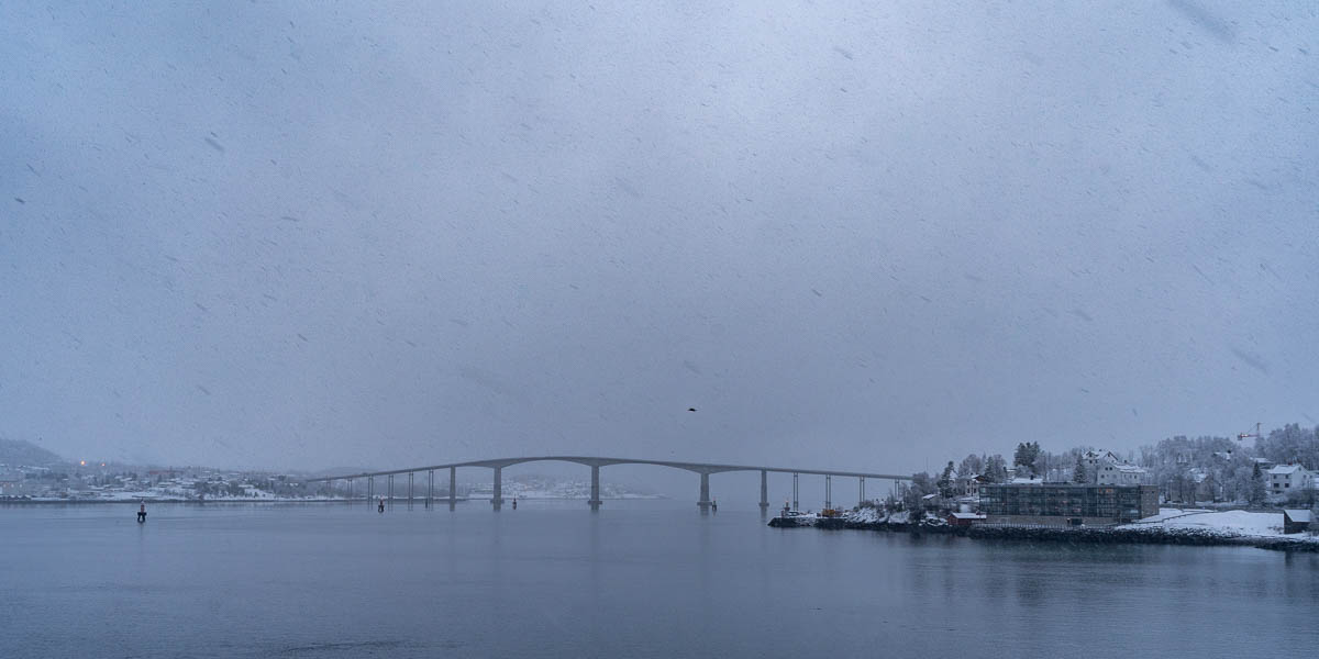 Pont entre Finnsnes et Silsand