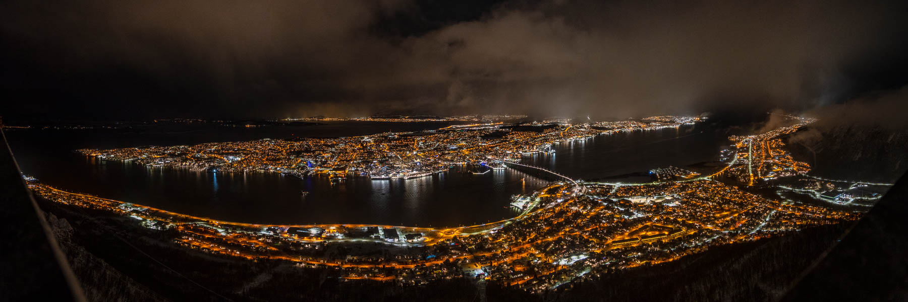 Tromsø depuis le téléphérique