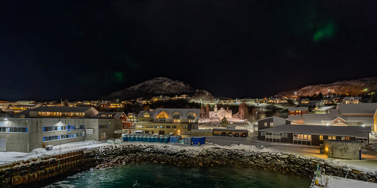 Skjervøy, lueurs boréales