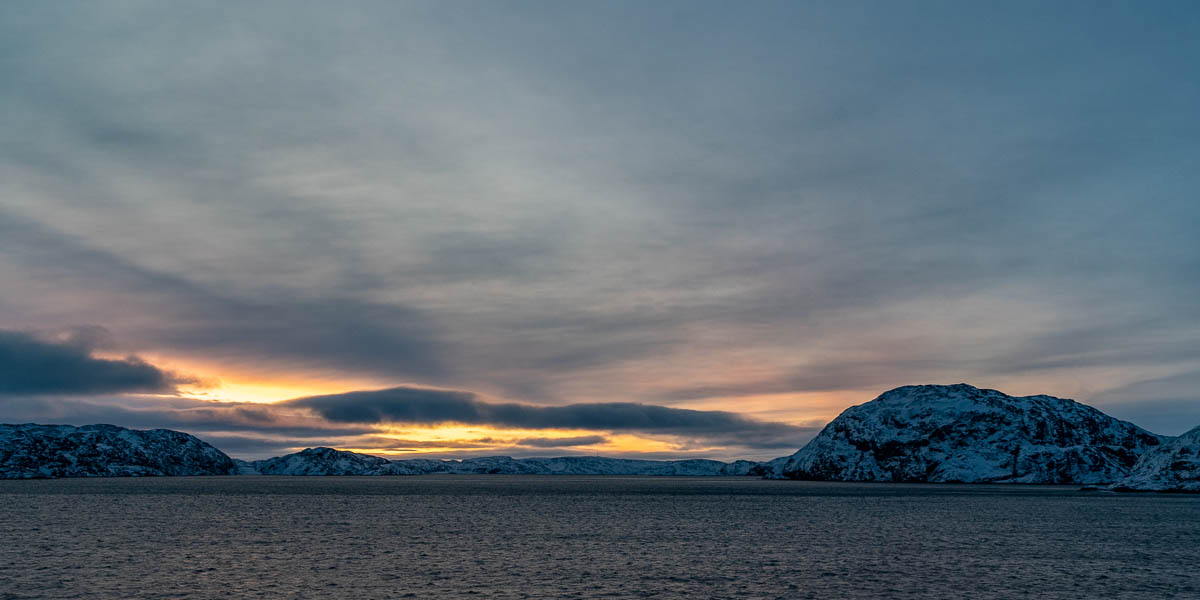 Kjelmøysundet, aurore