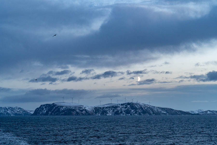 Éoliennes sur Havøya