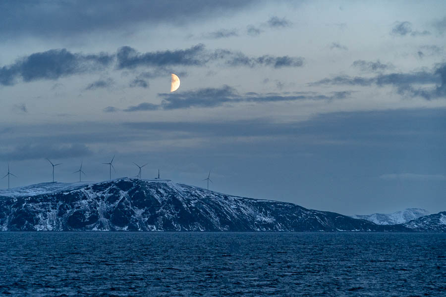 Éoliennes sur Havøya