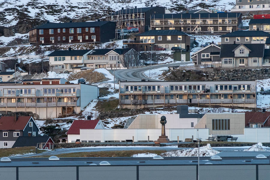Hammerfest : borne géodésique de Struve