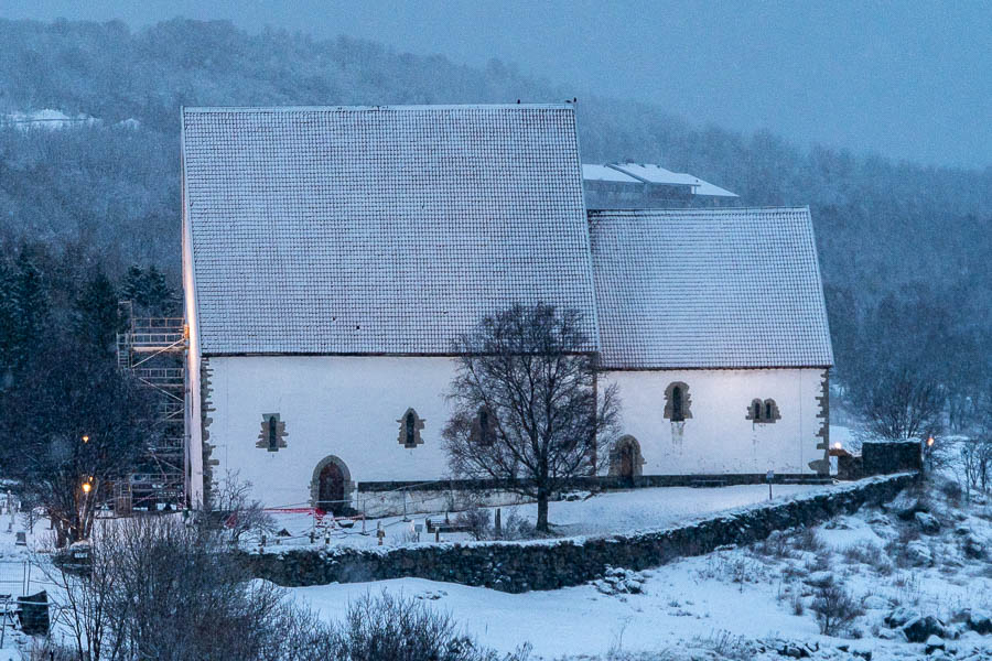 Trondenes : église médiévale en pierre