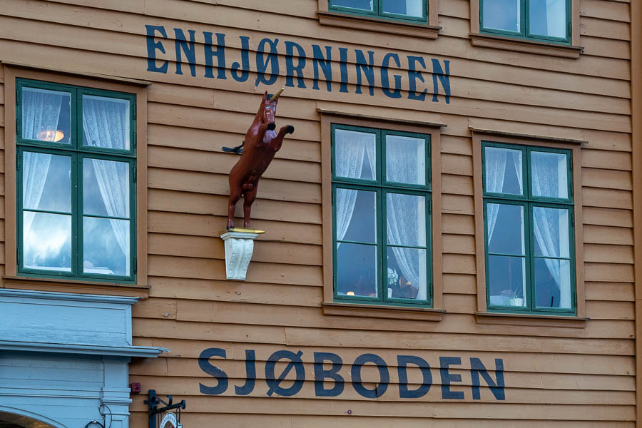 Bergen : entrepôts hanséatiques de Bryggen