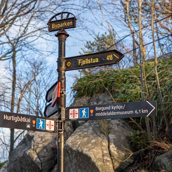 Ålesund : Fjellstua, 418 marches pour le point de vue du mont Aksla