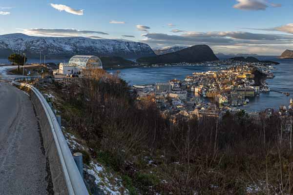 Ålesund : point de vue du mont Aksla