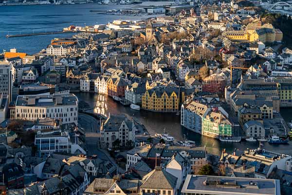 Ålesund depuis Fjellstua